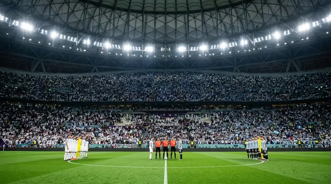 WM-2026-Halbfinal-Dossier für England – Argentinien im Mercedes-Benz Stadium in Atlanta