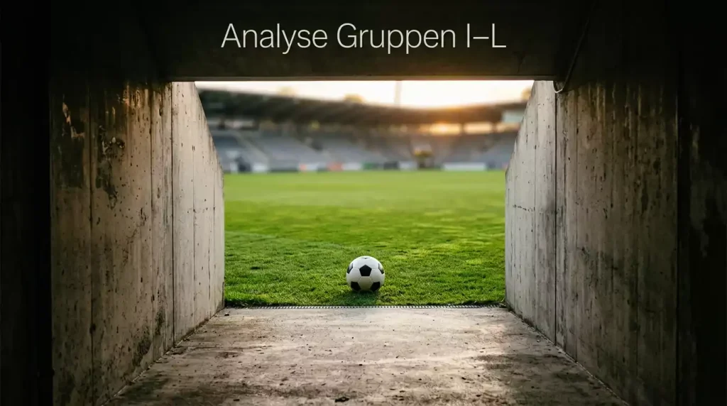 WM 2026 Gruppen I bis L: Frankreich, Argentinien, Portugal und England im Gruppenvergleich