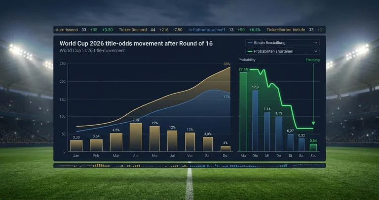 WM 2026 Titelquoten vor dem Viertelfinale: Der Markt nach dem Achtelfinale