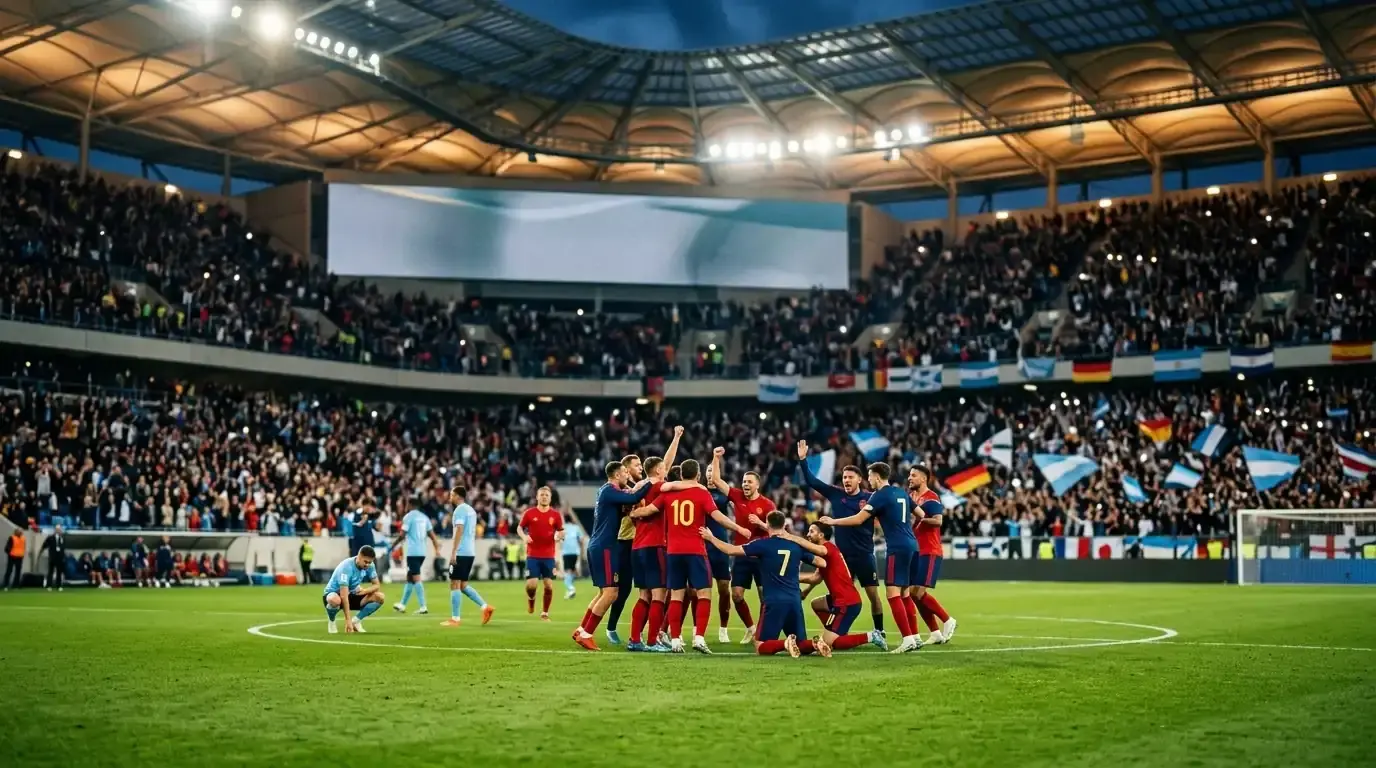 Datenübersicht der WM-2026-Viertelfinal-Ergebnisse mit England–Norwegen und Argentinien–Schweiz